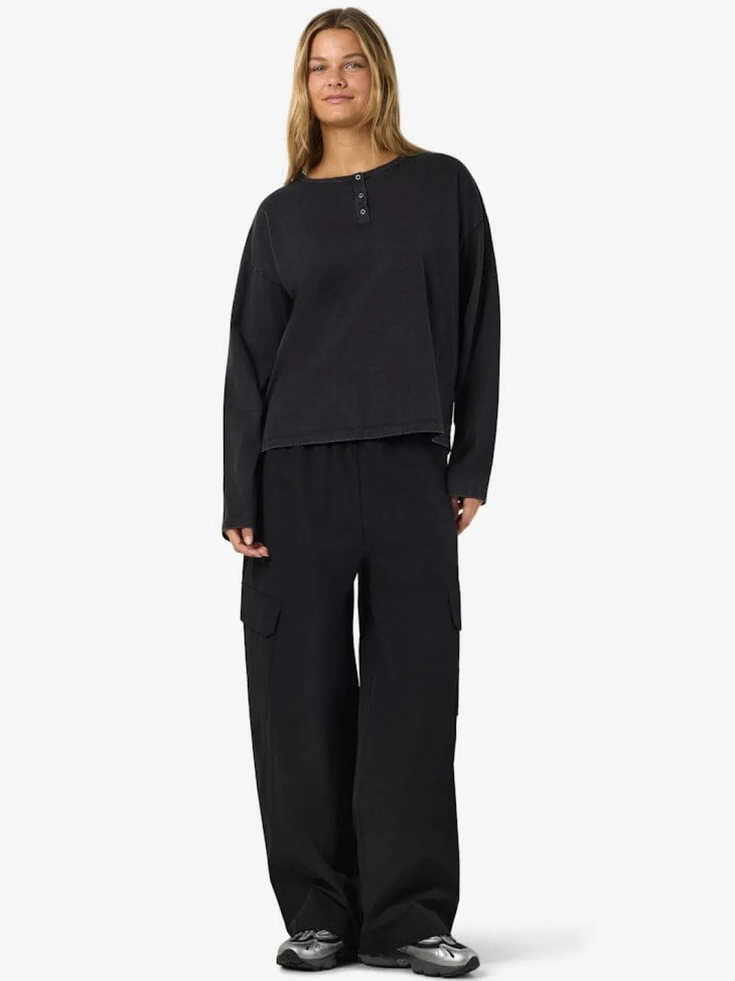 Noisy May Bukser, Jeans & Leggings<Nmkirby Barrel Pants