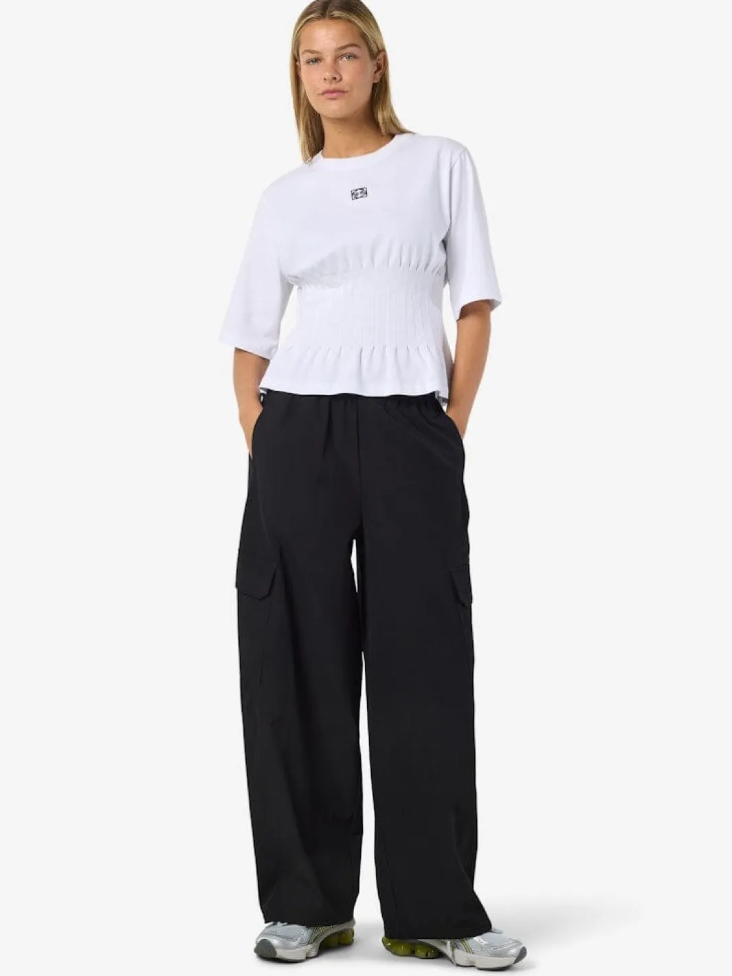 Noisy May Bukser, Jeans & Leggings<Nmkirby Barrel Pants