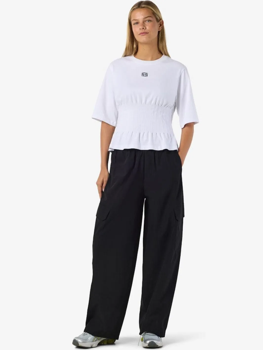 Noisy May Bukser, Jeans & Leggings<Nmkirby Barrel Pants