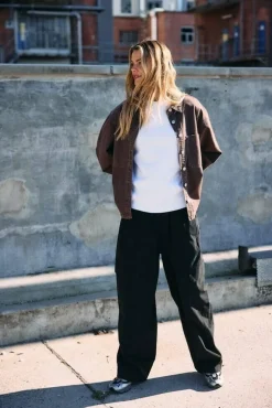 Noisy May Bukser, Jeans & Leggings<Nmkirby Barrel Pants