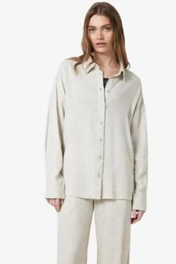 Noisy May Sæt 🛍️|Bluser & Skjorter<Nmleilani L/S Loose Shirt