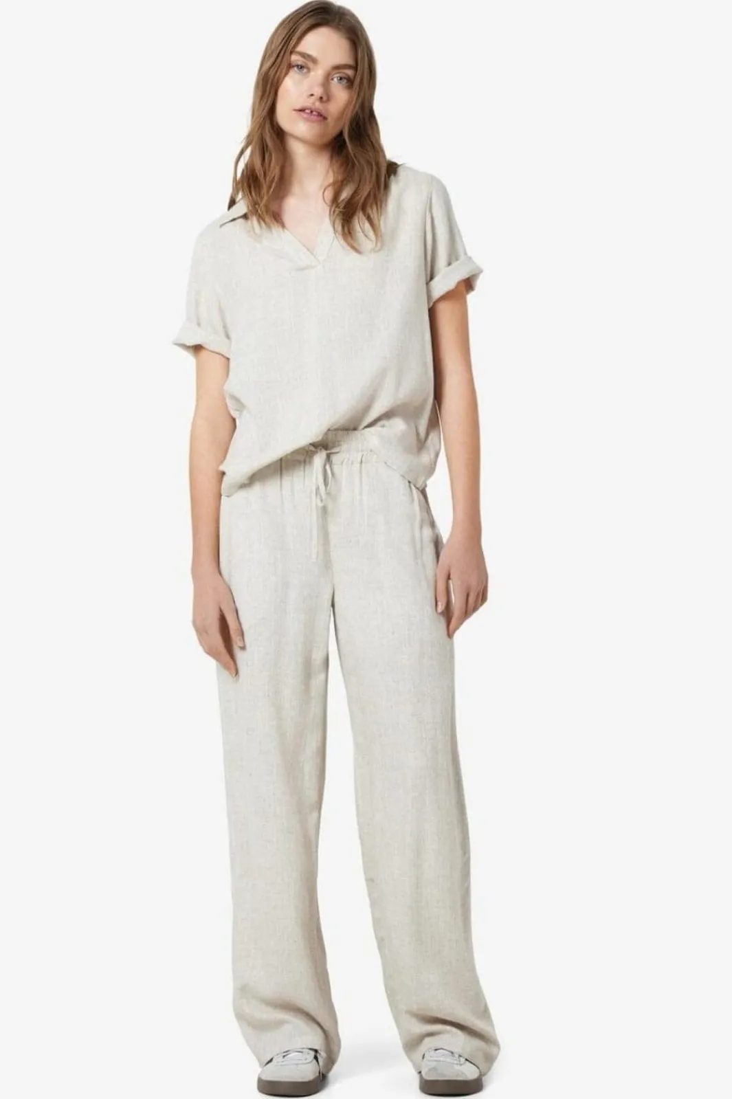 Hot Nmleilani Nw Loose Pants Sæt 🛍️|Bukser, Jeans & Leggings