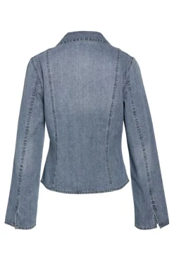 Noisy May Sæt 🛍️|Bluser & Skjorter<Nmmaisy L/S String Denim Shirt Bs031Lb