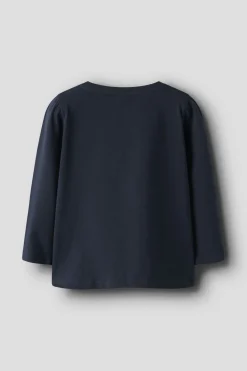 Børn Name It T-Shirts & Toppe<Nmmdeep Spider Ls Nreg Top Box Mar