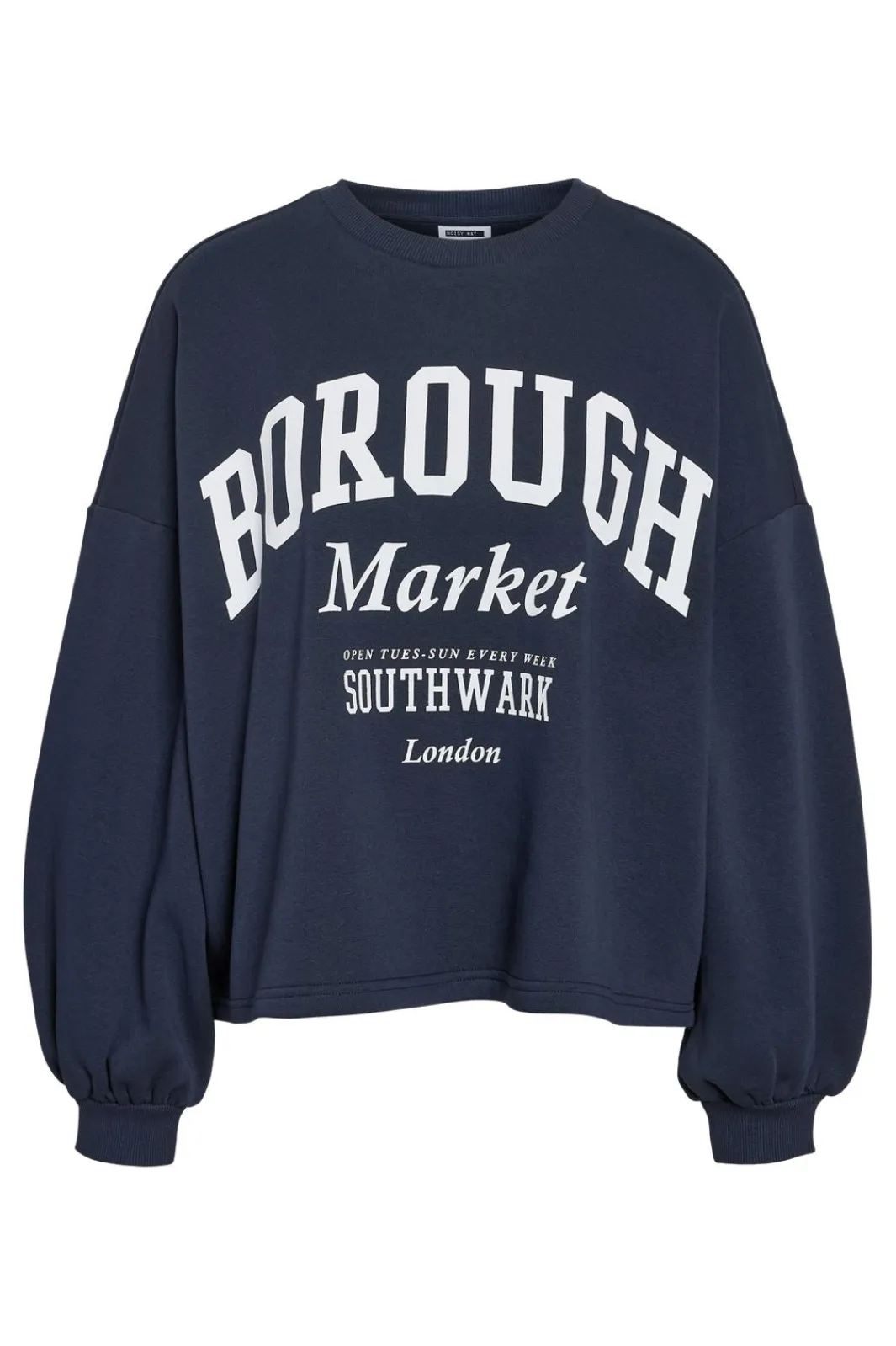 Outlet Nmmellie L/S Crew Neck Sweat Sweatsæt & Comfy Wear|Bluser & Skjorter