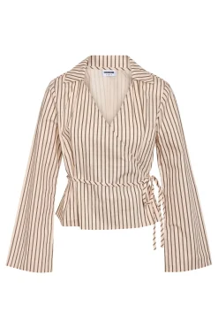 Noisy May Sæt 🛍️|Bluser & Skjorter<Nmmette L/S Wrap Top