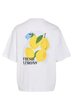 Noisy May T-Shirts & Toppe<Nmmillie S/S Lemon T-Shirt