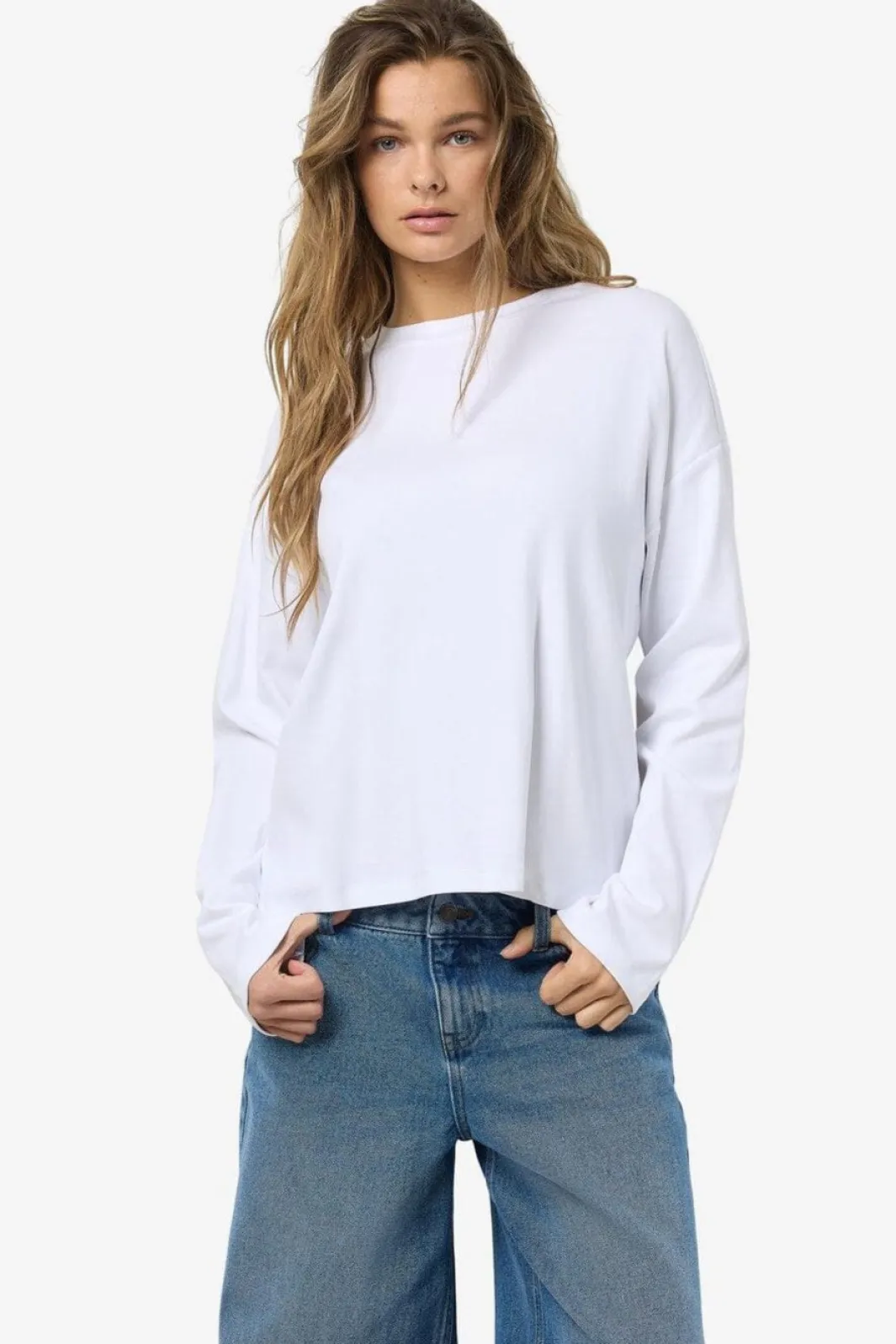 Clearance Nmmocca L/S Regular Fit Top Fwd Bluser & Skjorter