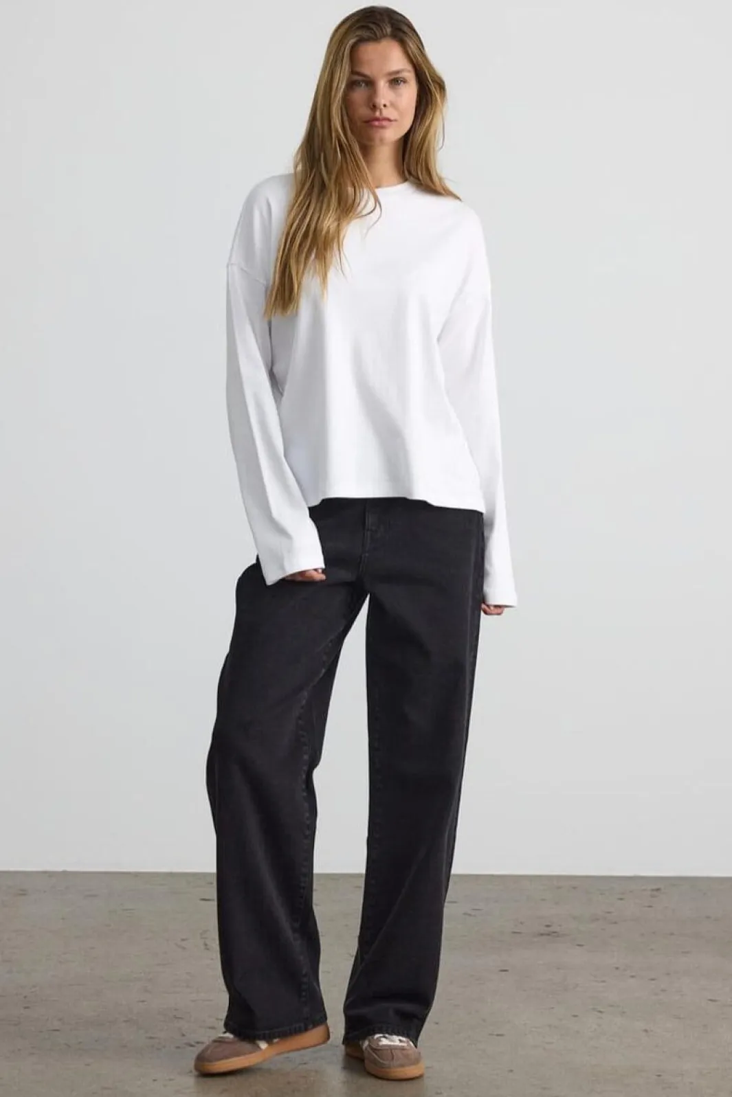 Clearance Nmmocca L/S Regular Fit Top Fwd Bluser & Skjorter