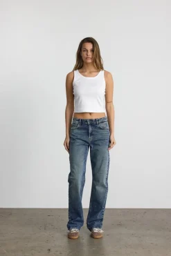 Noisy May Bukser, Jeans & Leggings<Nmmonica Straight Jean Az221Db