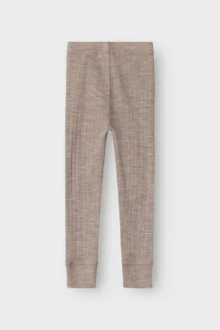 Børn Name It Bukser & Leggings<Nmmwang Wool Needle Longjohn Solid