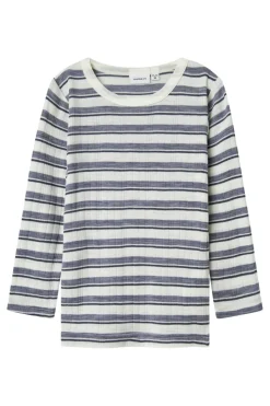 Best Nmmwang Wool Needle Ls Top Børn T-Shirts & Toppe|Bluser & Skjorter