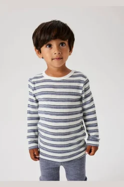 Best Nmmwang Wool Needle Ls Top Børn T-Shirts & Toppe|Bluser & Skjorter