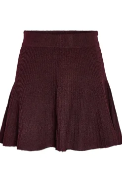 New Nmnola Nw Pleated Knit Skirt Fwd Nederdele