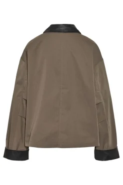 Noisy May Overtøj & Jakker<Nmnora Pu Collar Jacket Dd