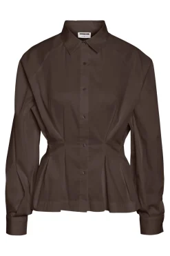 Noisy May Bluser & Skjorter|Ammevenligt Tøj<Nmpamila L/S Detail Shirt