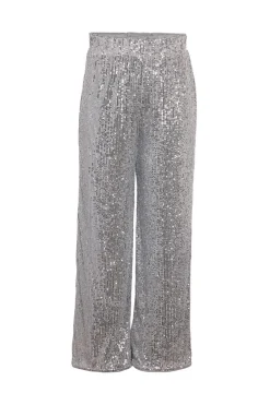 Nmscarlet Sequin Wide Pants Sæt 🛍️|Bukser, Jeans & Leggings