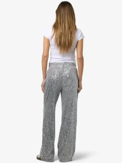Nmscarlet Sequin Wide Pants Sæt 🛍️|Bukser, Jeans & Leggings