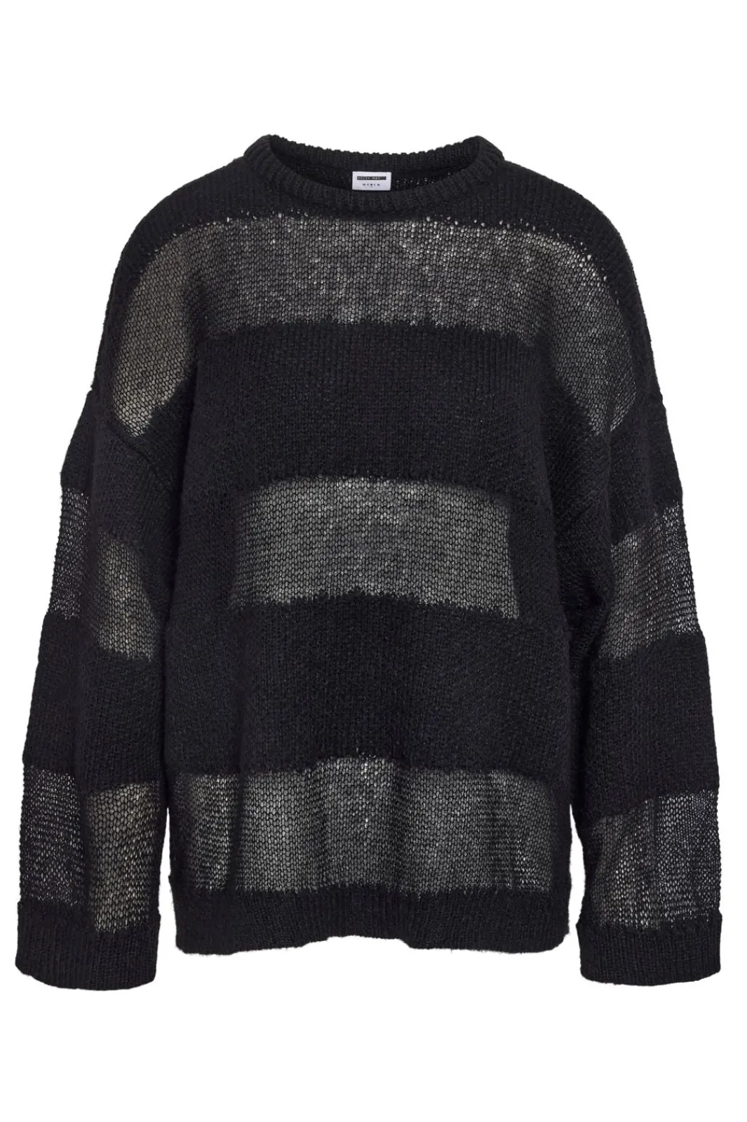 Noisy May Strik|Bluser & Skjorter<Nmselvi L/S Jacquard Knit Fwd