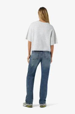 Nmsmilla S/S Cable Knit Top T-Shirts & Toppe