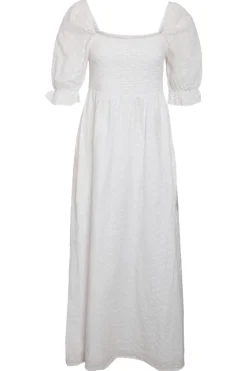 Noisy May Kjoler<Nmsommer 2/4 Broderie Maxi Dress
