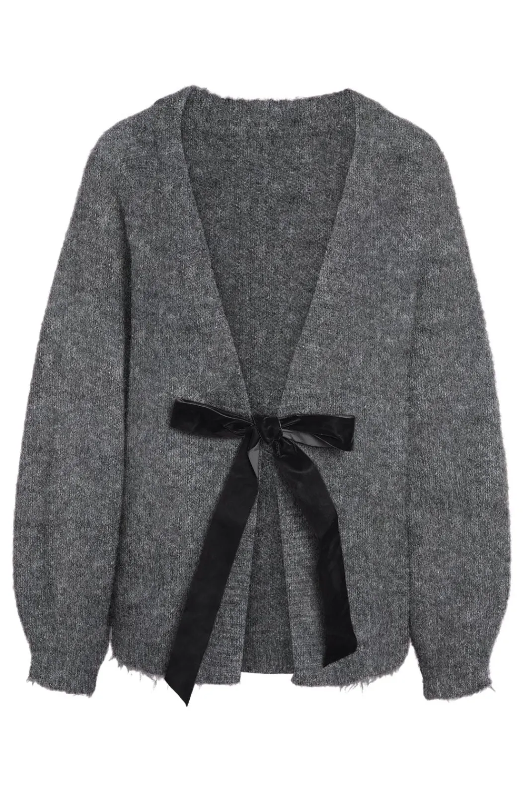 Noisy May Cardigans|Ammevenligt Tøj<Nmsutton L/S Open Back Tie Knit Fwd