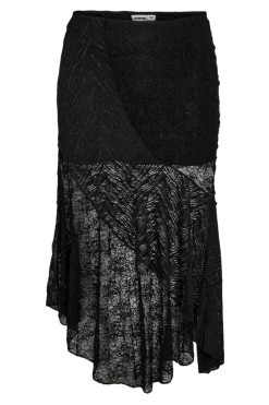 Noisy May Nederdele<Nmtrudy Asymetric Lace Skirt