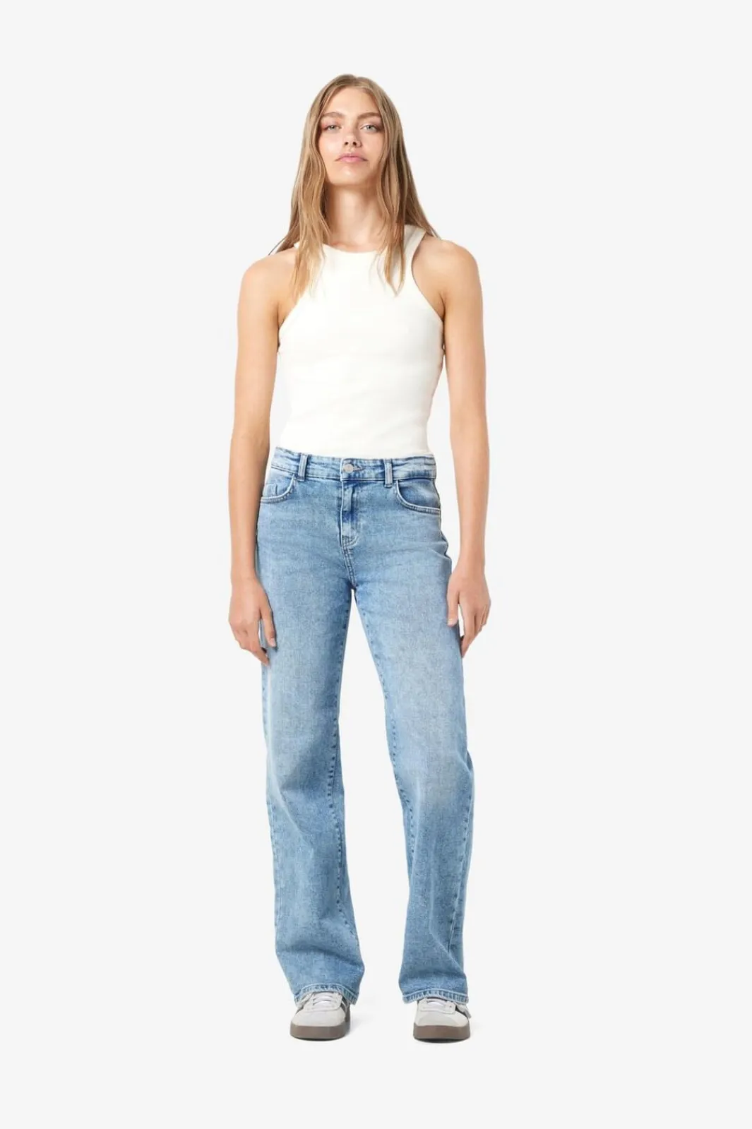 Noisy May Bukser, Jeans & Leggings<Nmyolanda Nw Wide Jeans Az236Lb Fwd