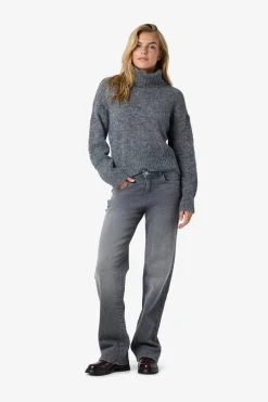 Online Nmyolanda Nw Wide Jeans Az371Dg Fwd Bukser, Jeans & Leggings