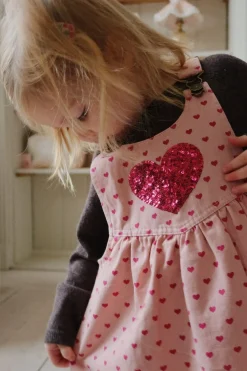 Børn Konges Sløjd Kjoler<Nola Sequin Spencer Dress Gots Ks103949