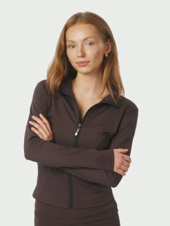 Neo Noir Træningstøj|Bluser & Skjorter<Nolana Zip Blouse 167175
