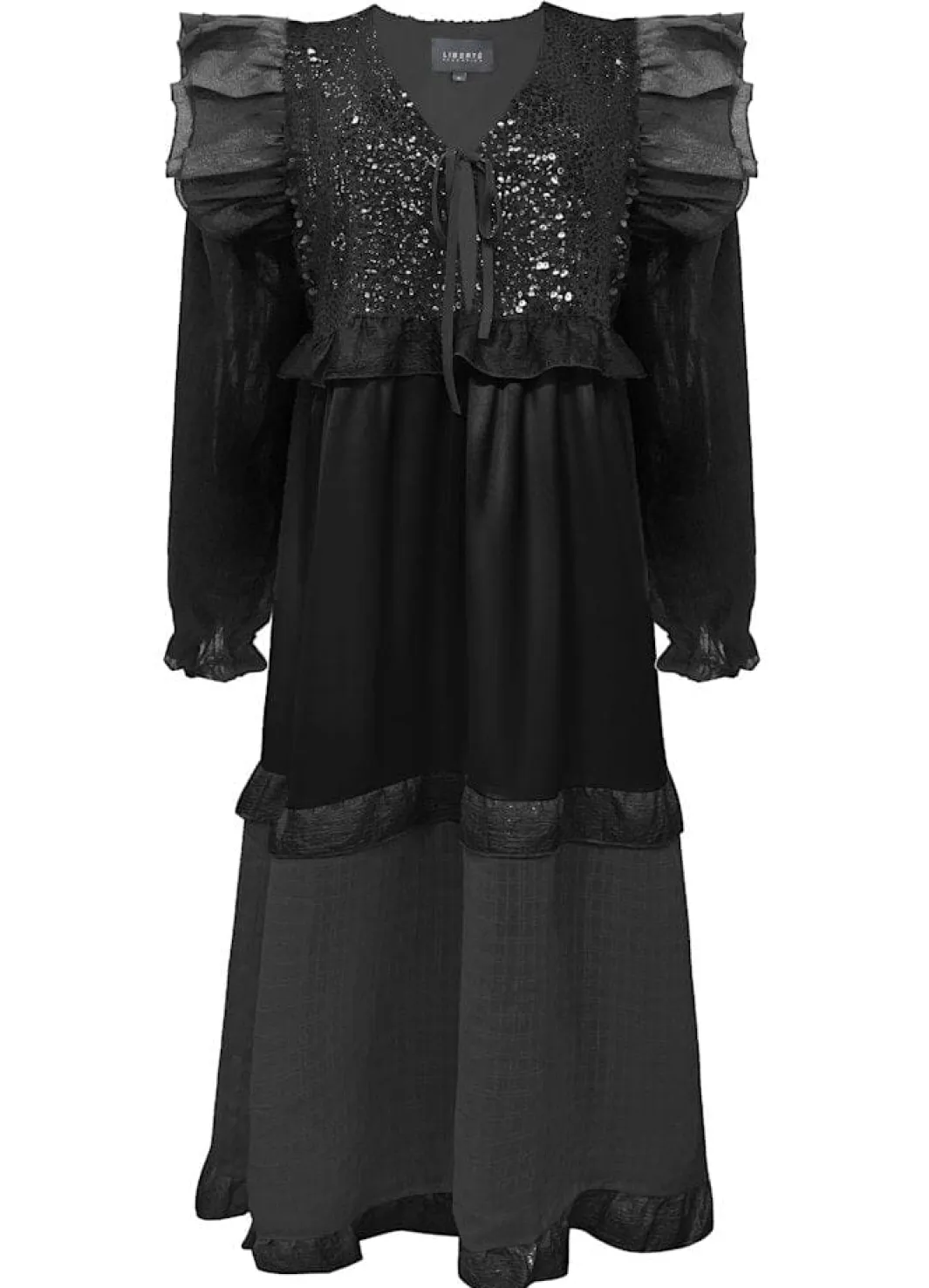 Liberte Kjoler<Nor Ls Frill Dress 22266