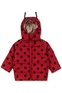 Børn Konges Sløjd Overtøj<Nuka Ladybug Jacket Grs Ks103524