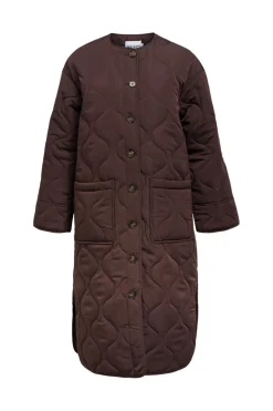 Discount Objallie Ls Lo Long Quilt Jacket Aw Fa25 Overtøj & Jakker
