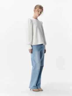 Object Sweatsæt & Comfy Wear|Bluser & Skjorter<Objandrea Re L/S O-Neck Top