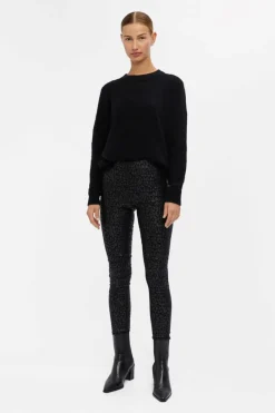 Object Bukser, Jeans & Leggings<Objbelle Coated Leggings