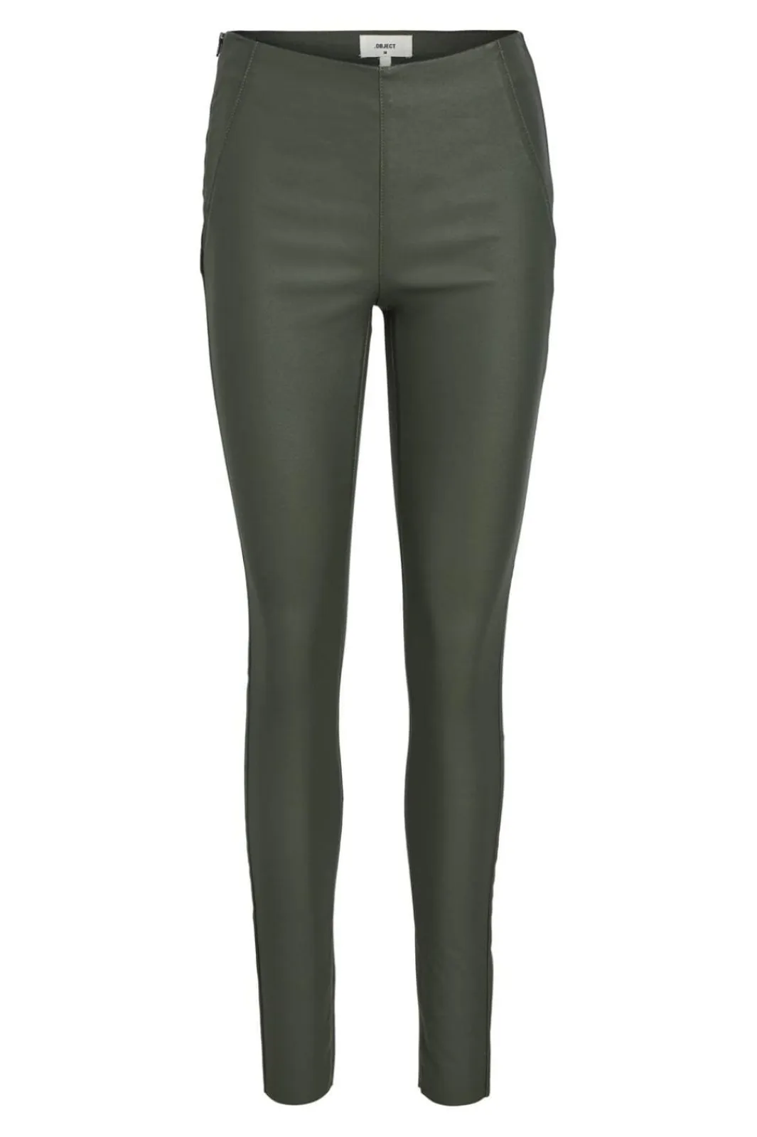 Object Bukser, Jeans & Leggings<Objbelle Coated Leggings