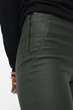 Object Bukser, Jeans & Leggings<Objbelle Coated Leggings