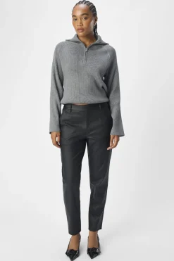 Discount Objbelle Lisa Coated Pant Bukser, Jeans & Leggings