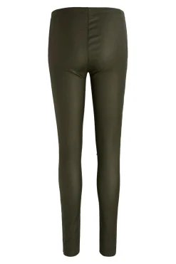 Outlet Objbelle Mw Coated Leggings Bukser, Jeans & Leggings