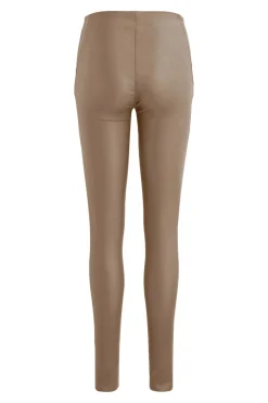 Object Bukser, Jeans & Leggings<Objbelle Mw Coated Leggings