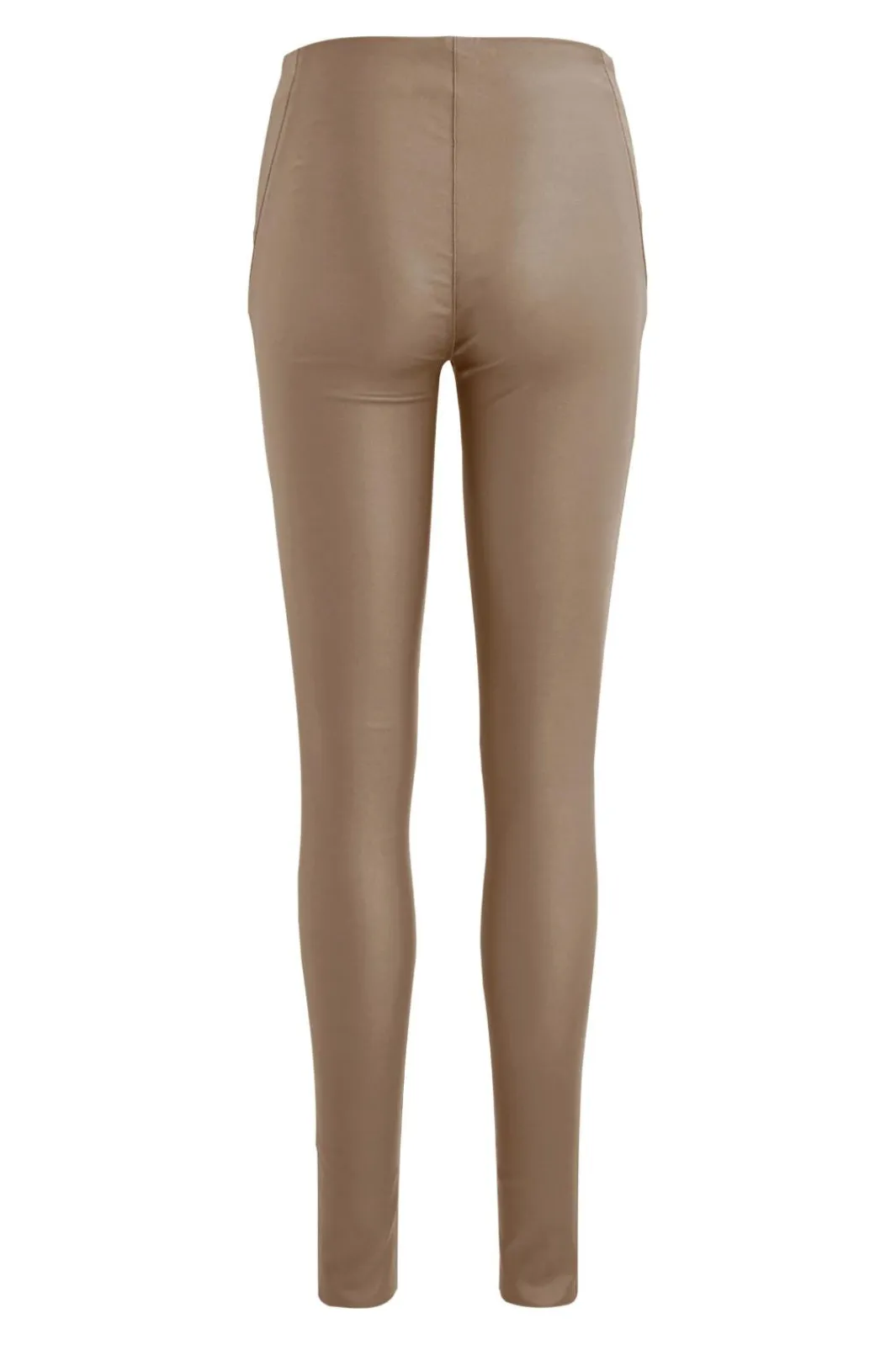 Object Bukser, Jeans & Leggings<Objbelle Mw Coated Leggings