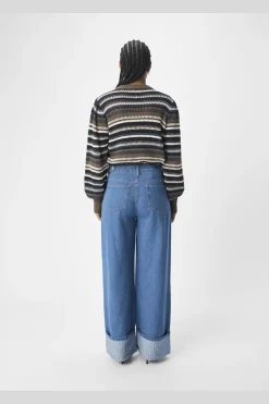 Online Objcasey Lo Denim Pants Aw Fair 24 Bukser, Jeans & Leggings