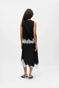 Object Sæt 🛍️|T-Shirts & Toppe<Objdalme Sl Lace Top Aw Fair 25