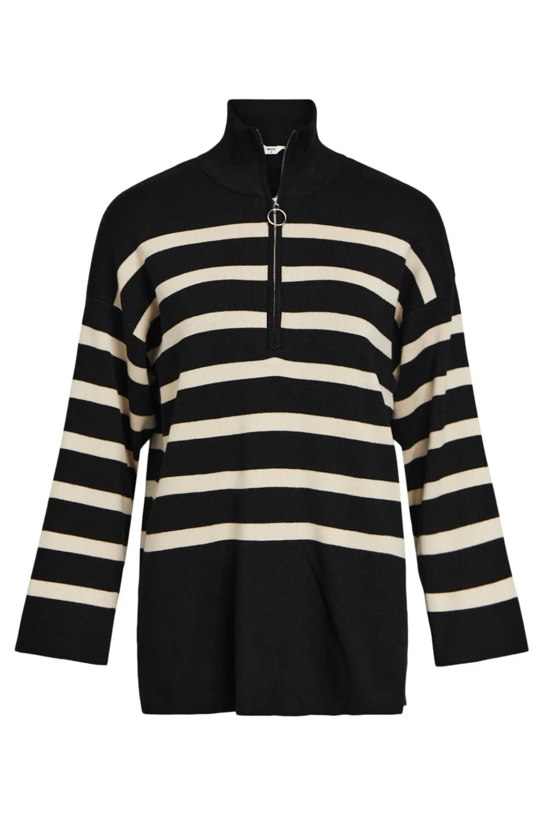 Object Bluser & Skjorter|Strik<Objester L/S Knit Zip Pullover