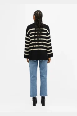 Object Bluser & Skjorter|Strik<Objester L/S Knit Zip Pullover
