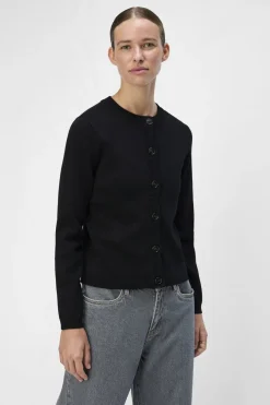 Object Cardigans|Ammevenligt Tøj<Objester Sli L/S Knit Cardigan