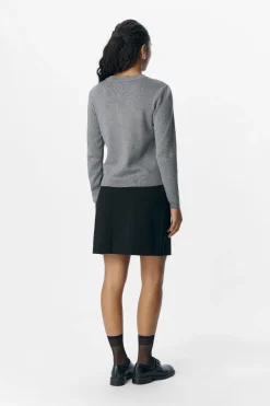 New Objester Sli L/S Knit Cardigan Cardigans|Ammevenligt Tøj