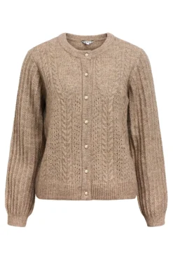 Object Cardigans|Ammevenligt Tøj<Objflora Re Ls Knit Button Cardigan