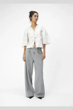 Discount Objhope Re 3/4 Tie Top T-Shirts & Toppe|Ammevenligt Tøj